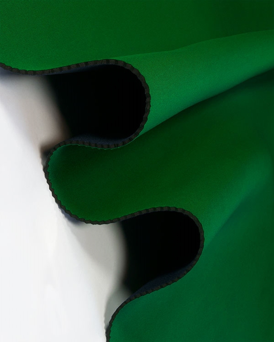 Neoprene 3 mm green-navy blue (084/058)