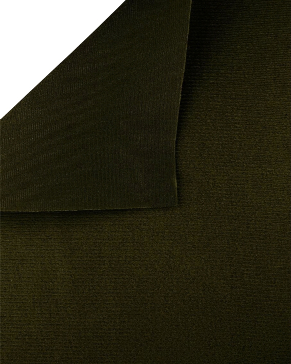 STRICKWARE TYP KLETTE  OLIVGRÜN  305 150 CM  POLYESTER