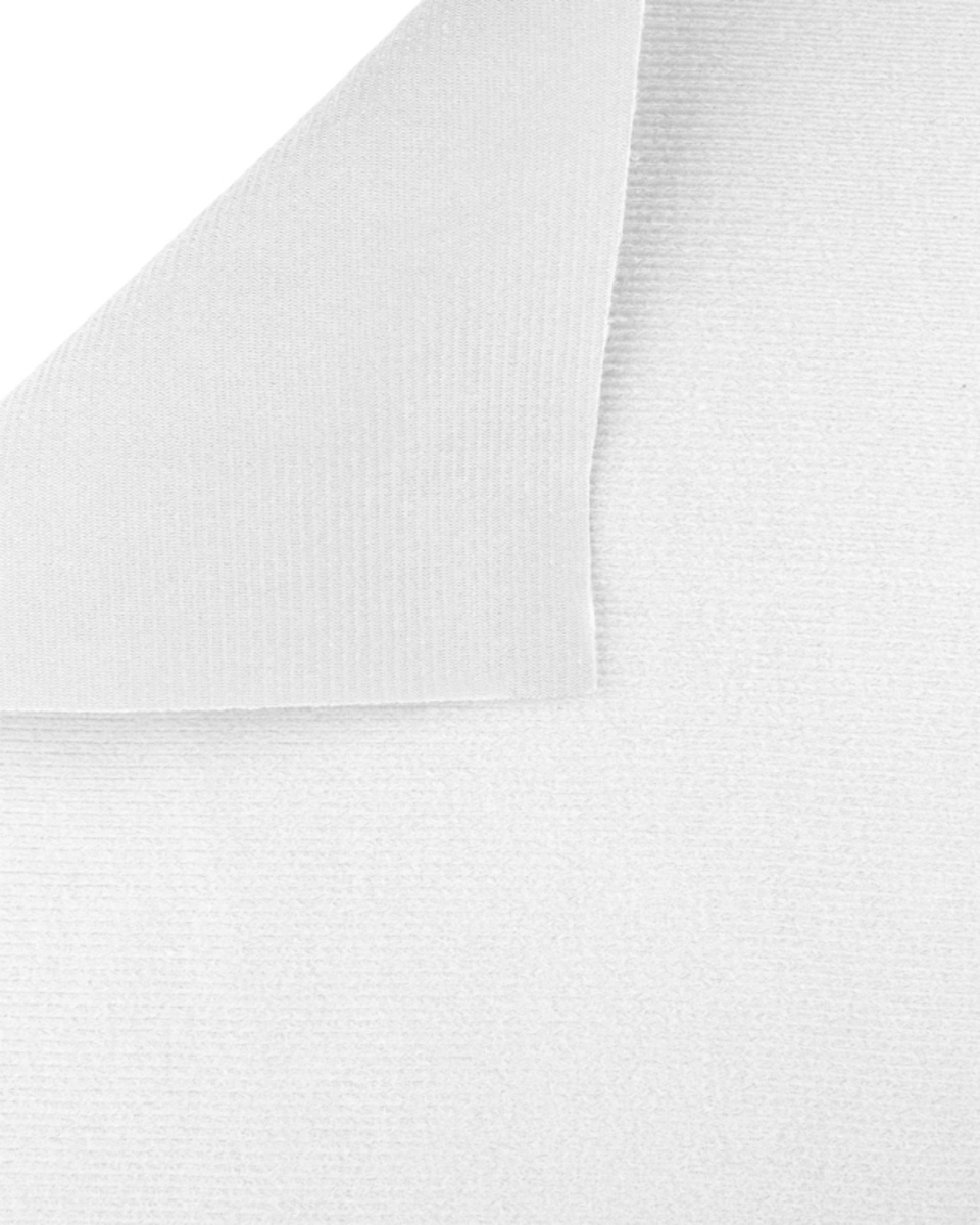STRICKWARE TYP KLETTE WEISS 501 150 CM POLYESTER