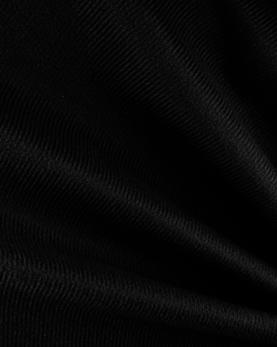 TKANINA SUCHÝ ZIP TYP  LOPUCH ČERNÁ  580 150 CM POLYESTER