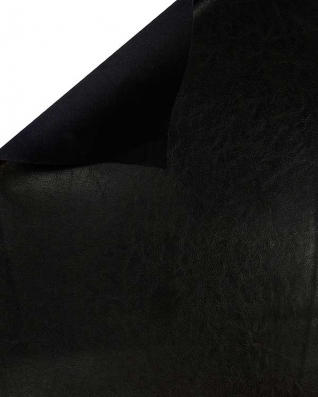 IMITATION LEATHER GRAZIA BLACK 0103 140 CM 1 MB