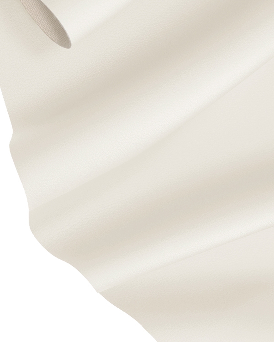 UMĚLÁ KŮŽE SOFT 17 BÍLÁ 140 CM 1 M