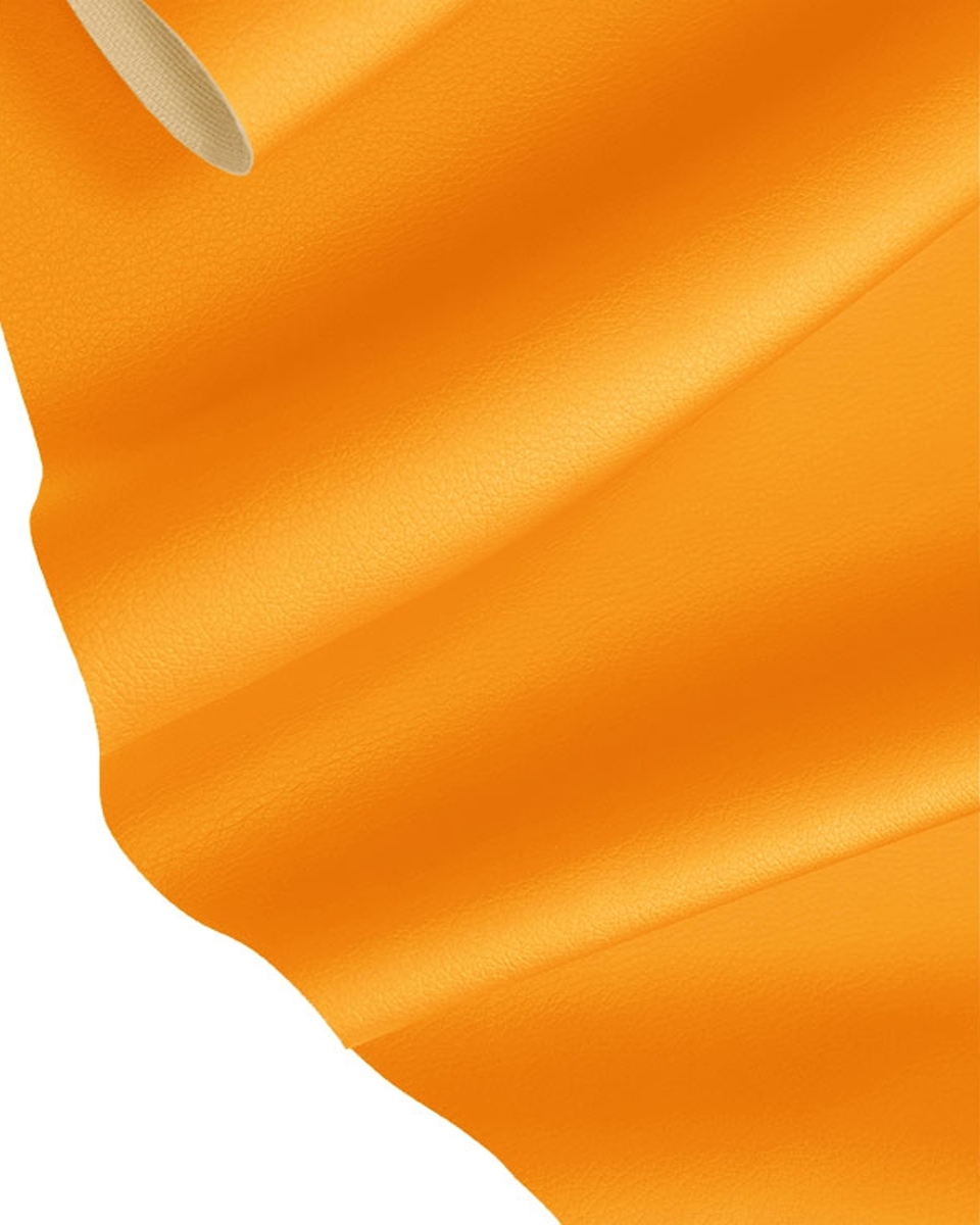 Imitation leather bono 847 yellow 148 cm
