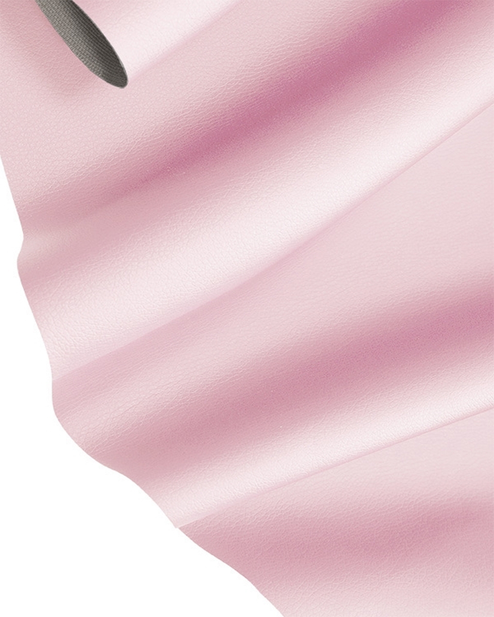 UMĚLÁ KŮŽE SOFT RŮŽOVÁ PERLA 140 CM 1 M UMĚLÁ KŮŽE SOFT RŮŽOVÁ PERLA 140 CM 1 M