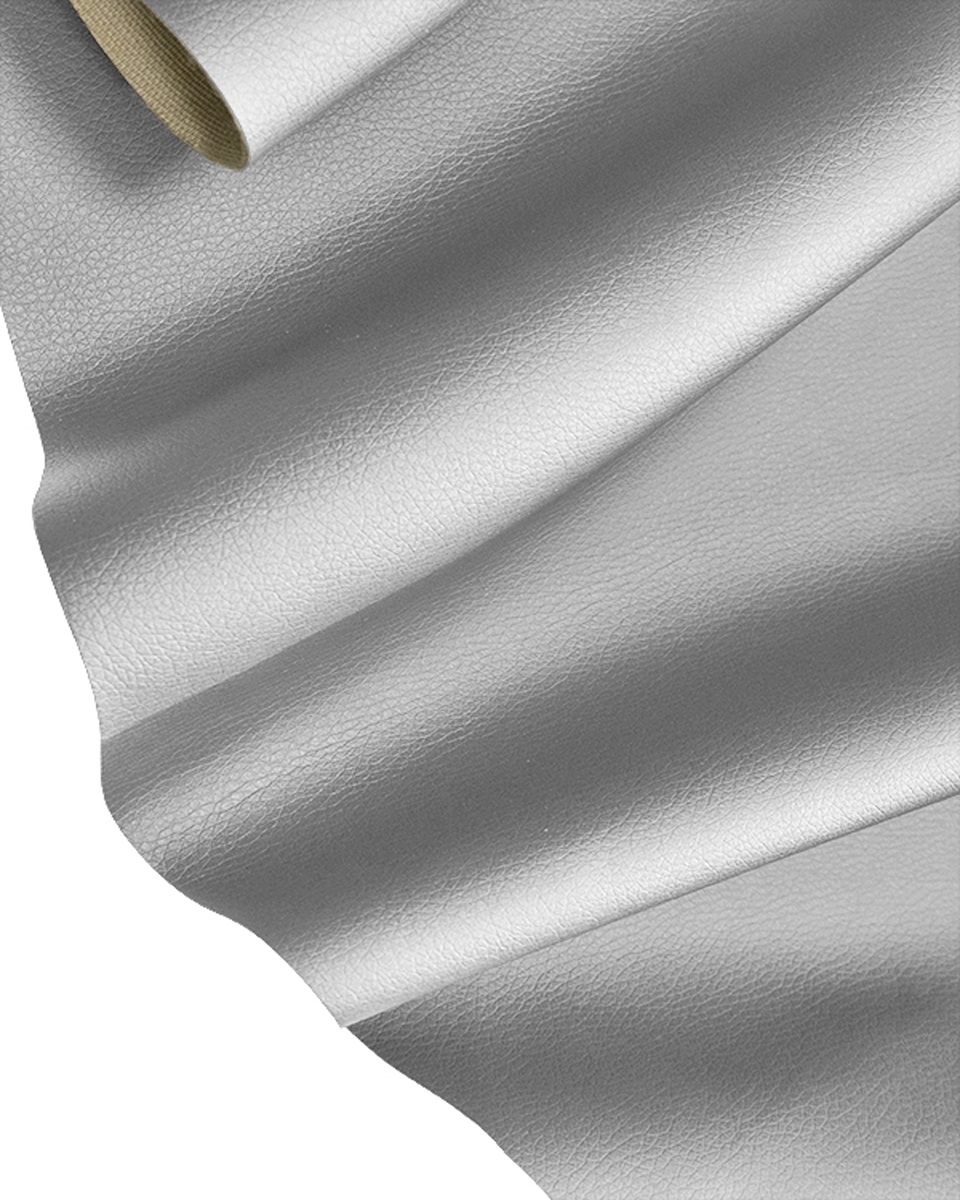 ИСКУСТВЕННАЯ КОЖА SOFT серебристый 140 CM 1 M ИСКУСТВЕННАЯ КОЖА SOFT серебристый 140 CM 1 M