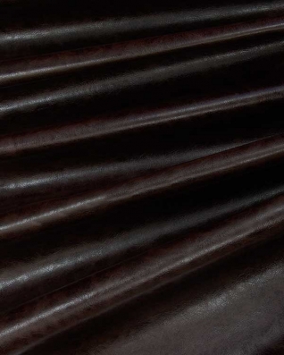 IMITATION LEATHER VINTAGE DARK BROWN 07 140 CM 1 MB