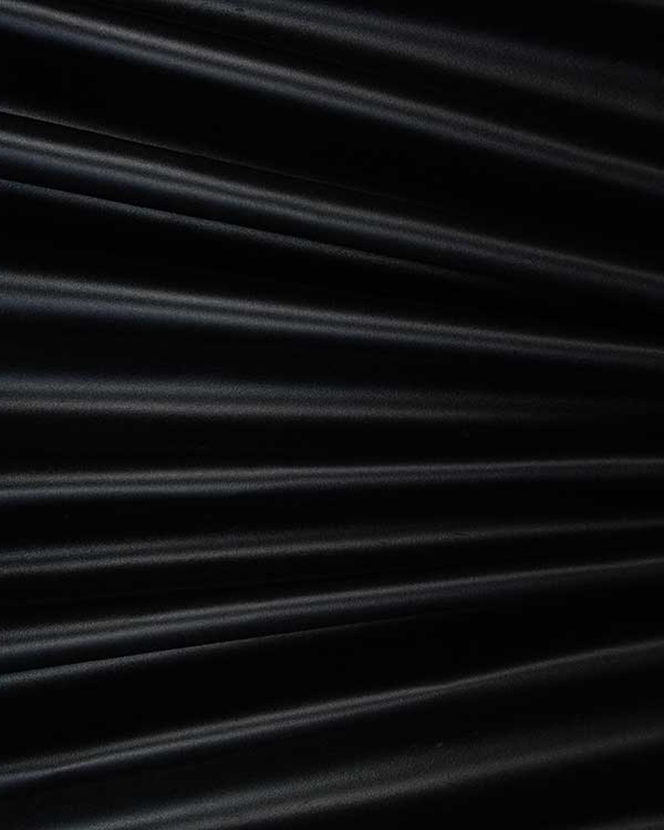 POLYESTER FABRIC MICROFIBRA BLACK 580 148 CM 1 MB