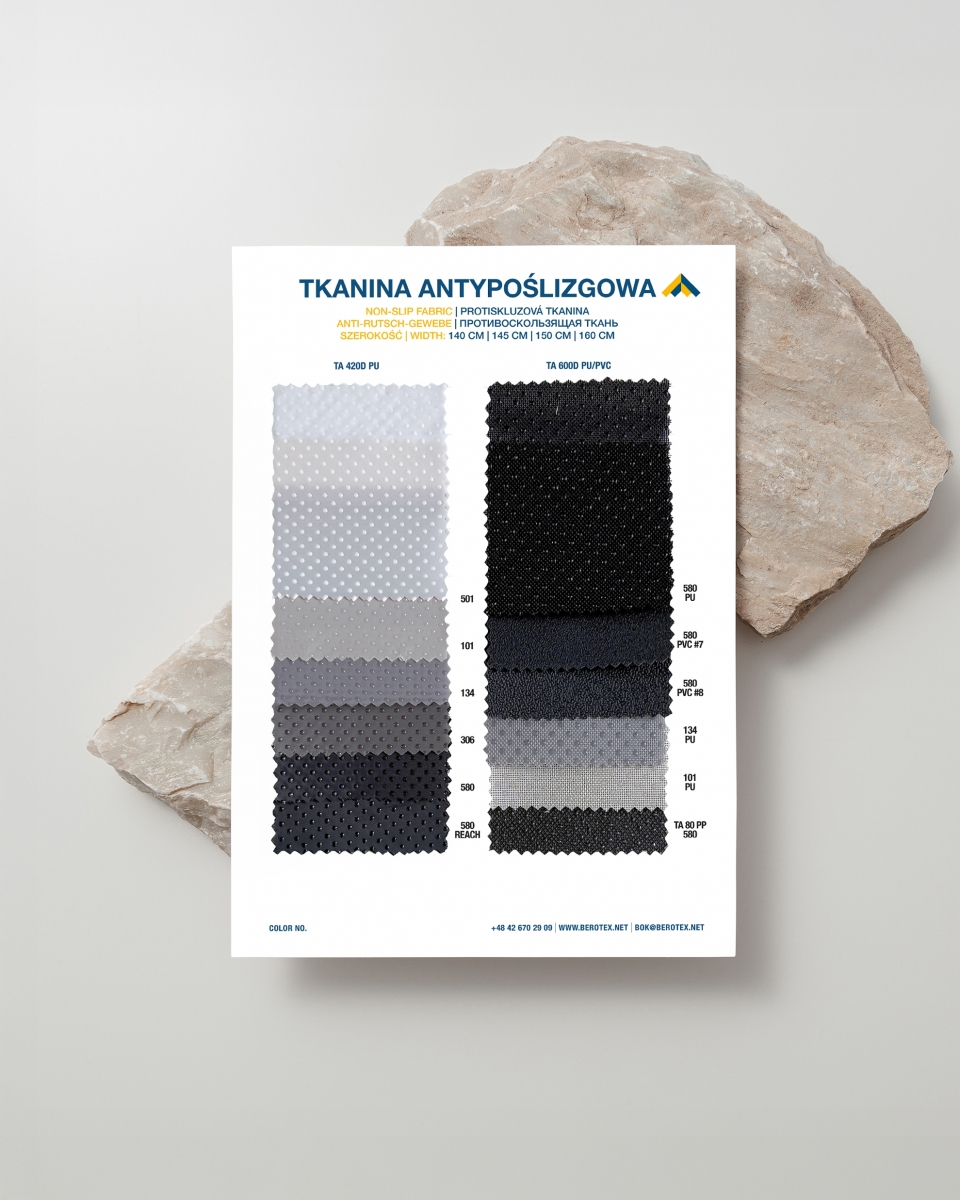 Wzornik tkanin antypoślizgowych