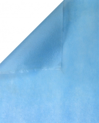 BERMED  MEDIZINISCHES SCHUTZLAMINAT 53 G/M2 BLAU (EN 14126) 300   M.