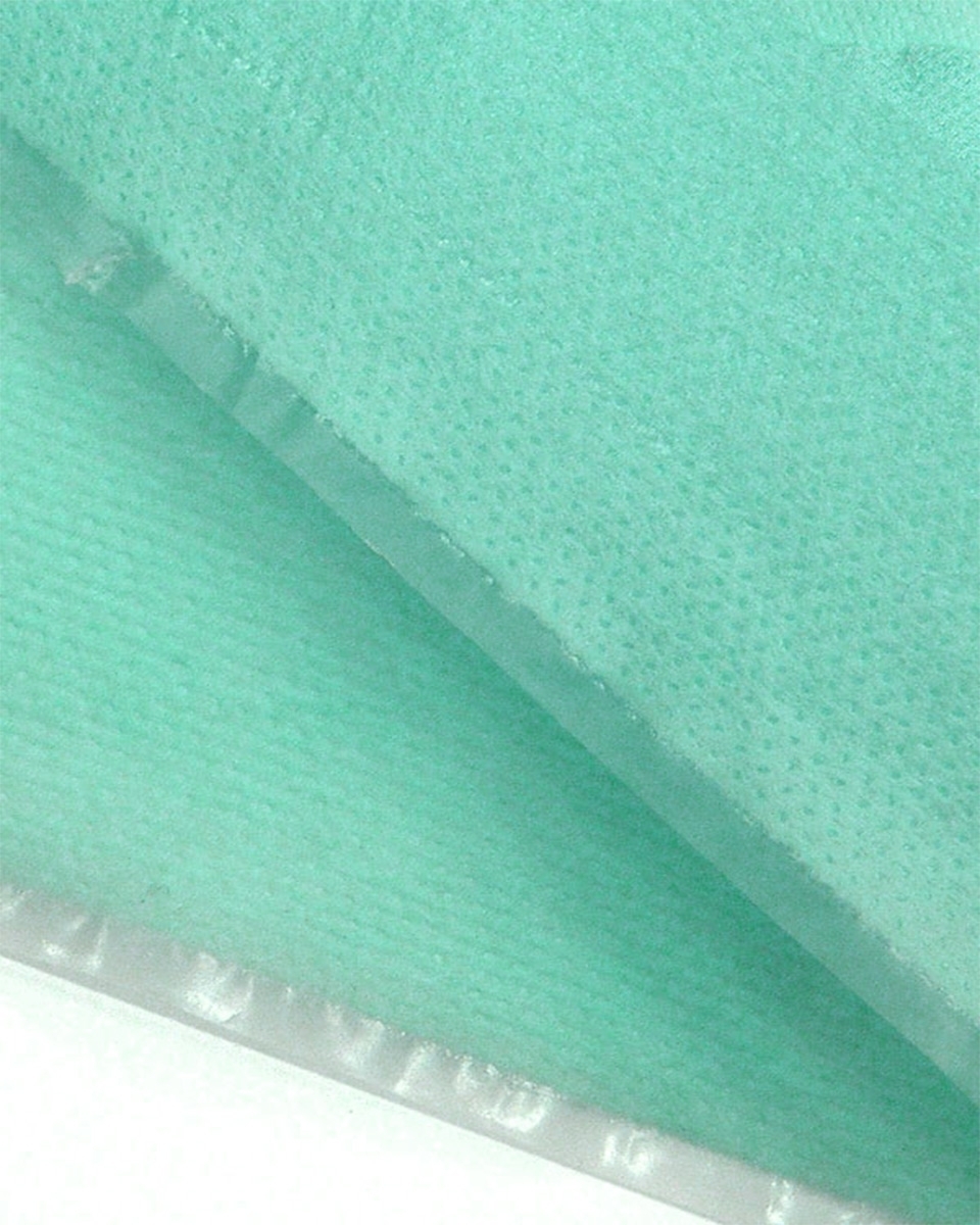 LAMINOVANÁ POLYPROPYLENOVÁ SPUNBOND NEVLETÁ LÁTKA + PE FILM 73 G / M2 ZELENÁ 300 M LAMINOVANÁ POLYPROPYLENOVÁ SPUNBOND NEVLETÁ LÁTKA + PE FILM 73 G / M2 ZELENÁ 300 M
