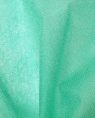 PP NONWOVEN     FABRICS   40 G/M2 MEDICAL GREEN 160 CM 400 MB