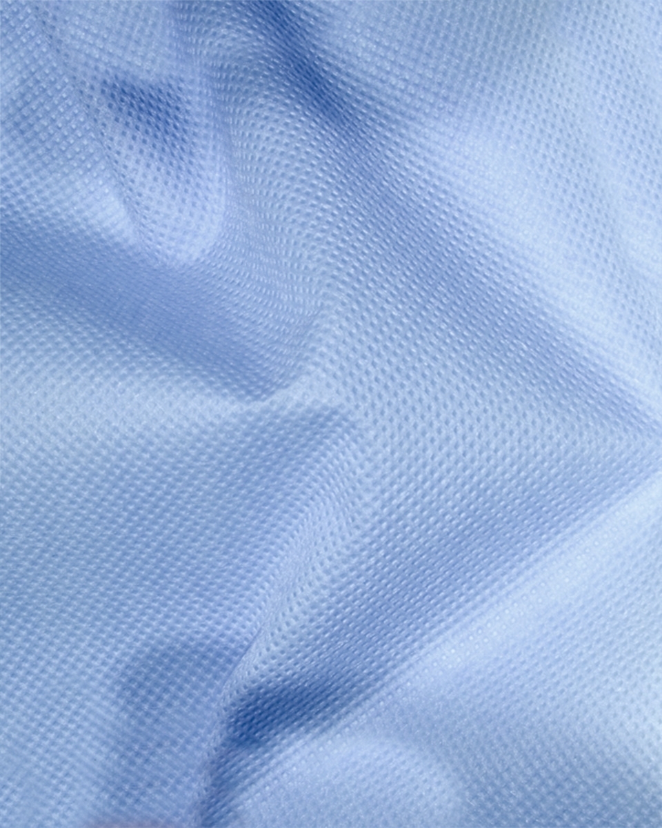 SMS PP NONWOVEN FABRICS 40 G/M2 BLUE 160 CM 400 MB