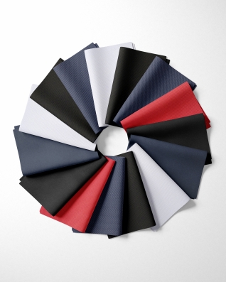 PVC-Polyesterstoffe-Musterkarte