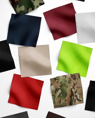 Polyester Fabrics and 420D Linings Swatch