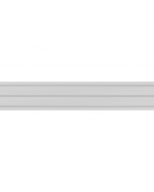 Biesen 10 mm weiß