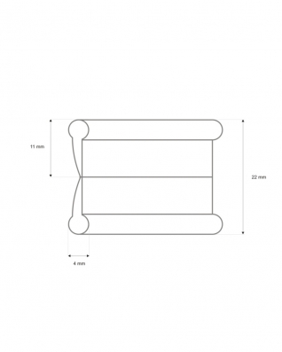 Biesen 10 mm transparent 10 kg
