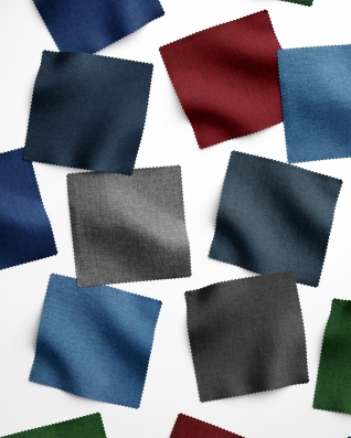 600D*600D PVC Polyester Fabric Swatch