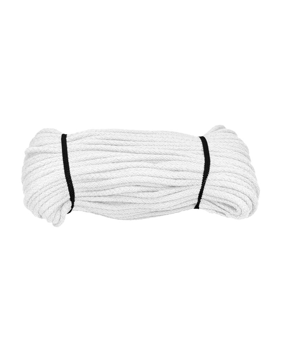 Sznurek bawełniany 5 mm biały (0003)