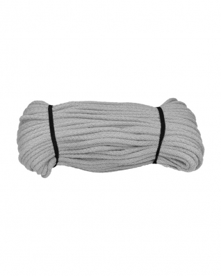 Sznurek bawełniany 5 mm szary (1609)