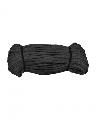 Sznurek bawełniany 5 mm antracytowy (1610)