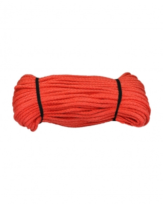 Sznurek bawełniany 5 mm pomarańczowy (1612)