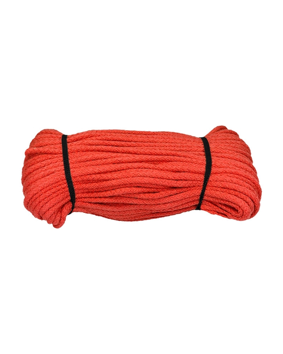 Sznurek bawełniany 5 mm pomarańczowy (1612)
