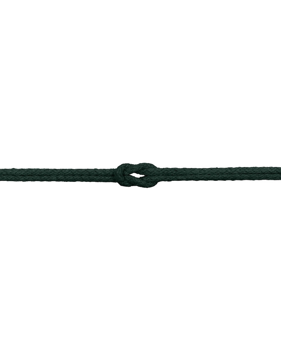 Sznurek bawełniany 5 mm ciemnozielony (1617) Sznurek bawełniany 5 mm ciemnozielony (1617)
