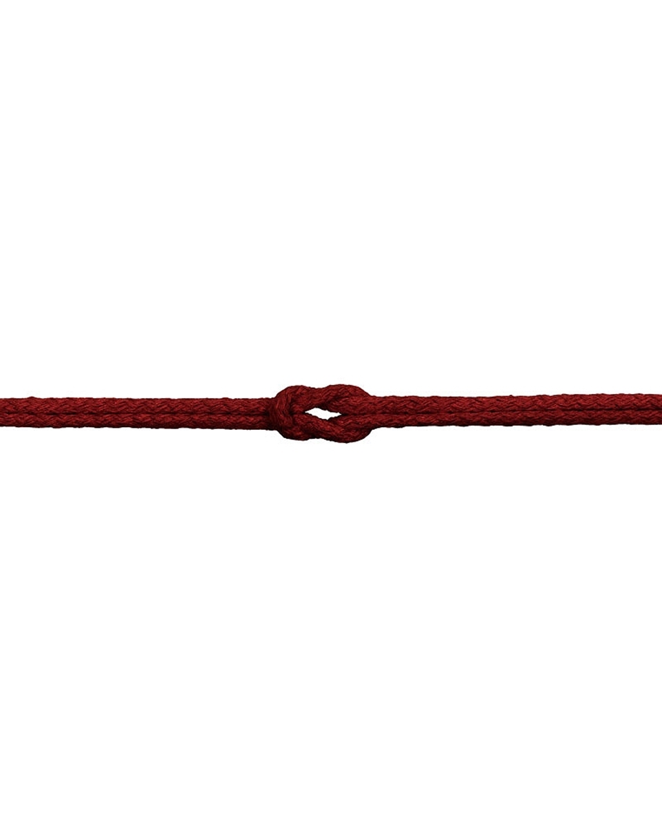 Sznurek bawełniany 5 mm bordowy (1622) Sznurek bawełniany 5 mm bordowy (1622)