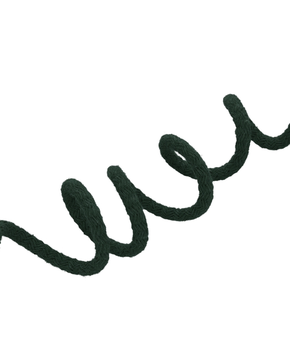 COTTON TWINE 017 DARK GREEN 7 MM 50 MB