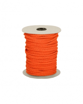 Sznurek bawełniany 7 mm pomarańczowy (053)