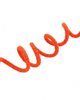 BAUMWOLLE SCHNUR  053 ORANGE 7 MM  50 LM