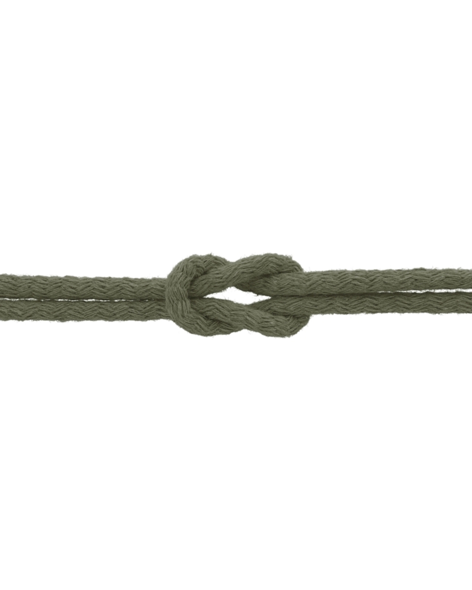 BAUMWOLLE SCHNUR  305 OLIVGRÜN 7 MM 50 LM