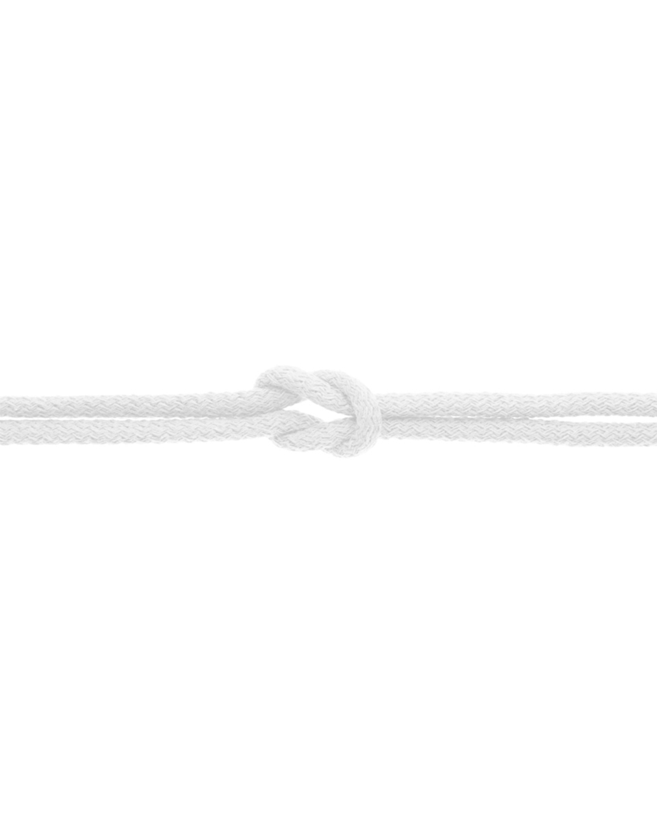 Sznurek bawełniany 8 MM biały (0003)