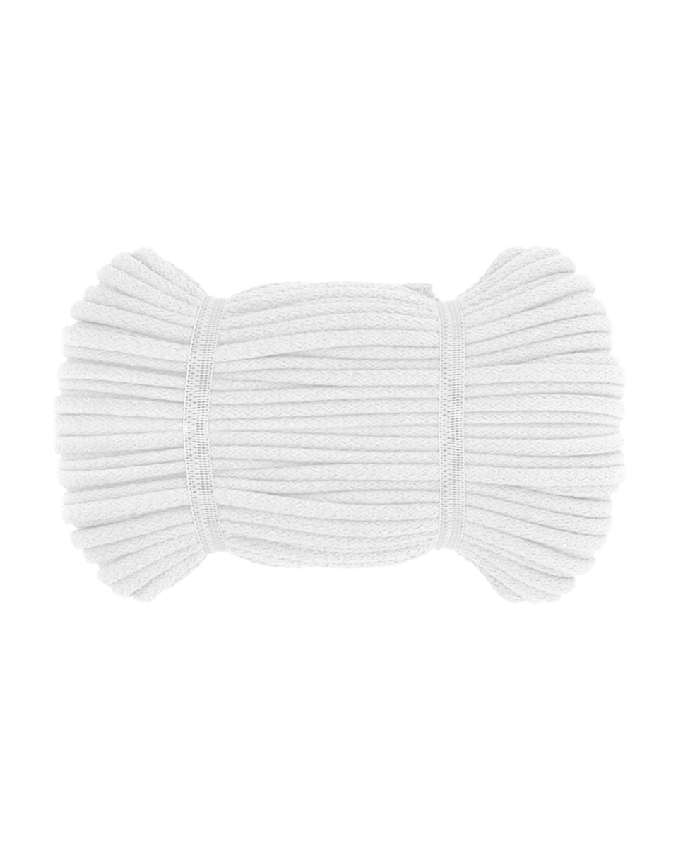 Sznurek bawełniany 8 MM biały (0003)
