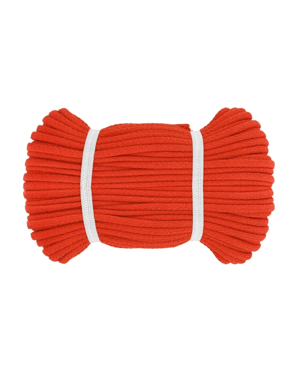BAUMWOLLE SCHNUR 1612 ORANGE 8 MM 50 LM