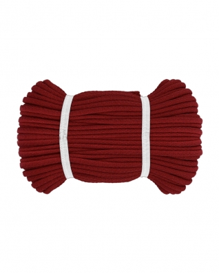 Sznurek bawełniany 8 MM bordowy (1622)