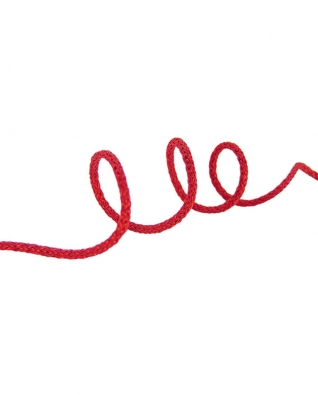 TWINE  RED 4 MM 350 MB