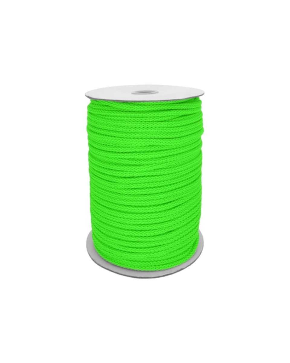 Polyesterová šňůra 6 mm zelená neonová(1003)