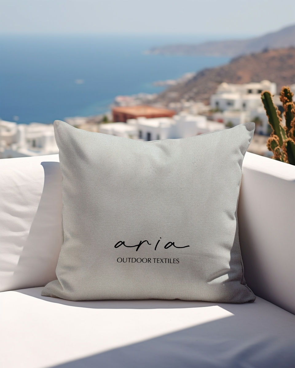 Waterproof Fabric PU*2 with UV coating - Aria Ivory Cream Waterproof Fabric PU*2 with UV coating - Aria Ivory Cream