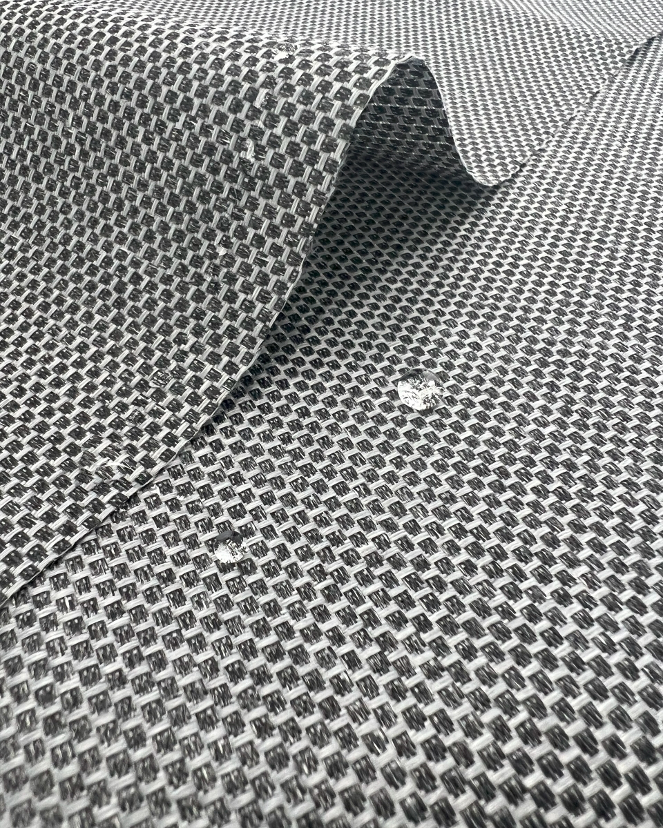 Waterproof Fabric PU*2 with UV coating - Patio Steel Grey Waterproof Fabric PU*2 with UV coating - Patio Steel Grey