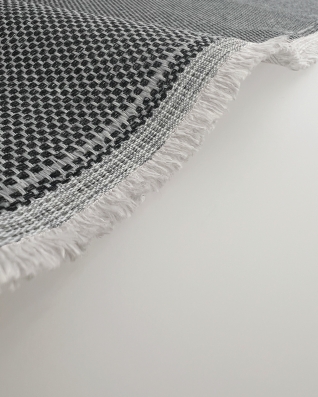 Waterproof Fabric PU*2 with UV coating - Patio Steel Grey