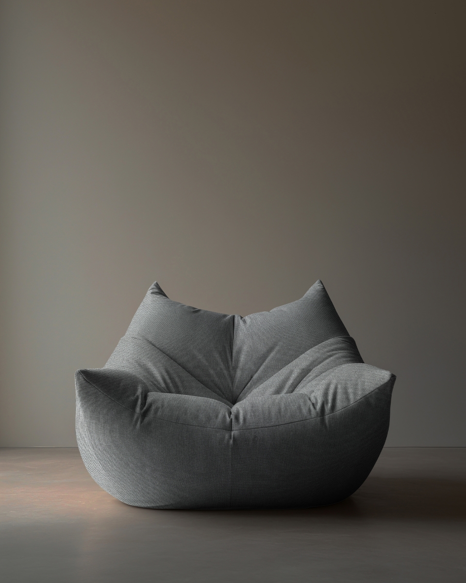 Waterproof Fabric PU*2 with UV coating - Sora Charcoal   Grey