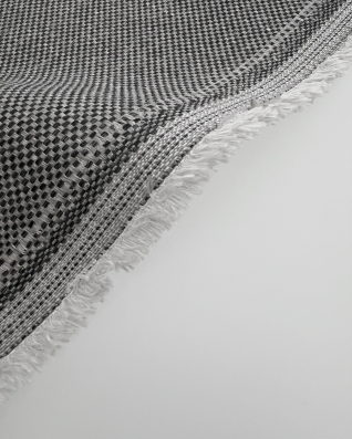 Waterproof Fabric PU*2 with UV coating - Sora Charcoal   Grey