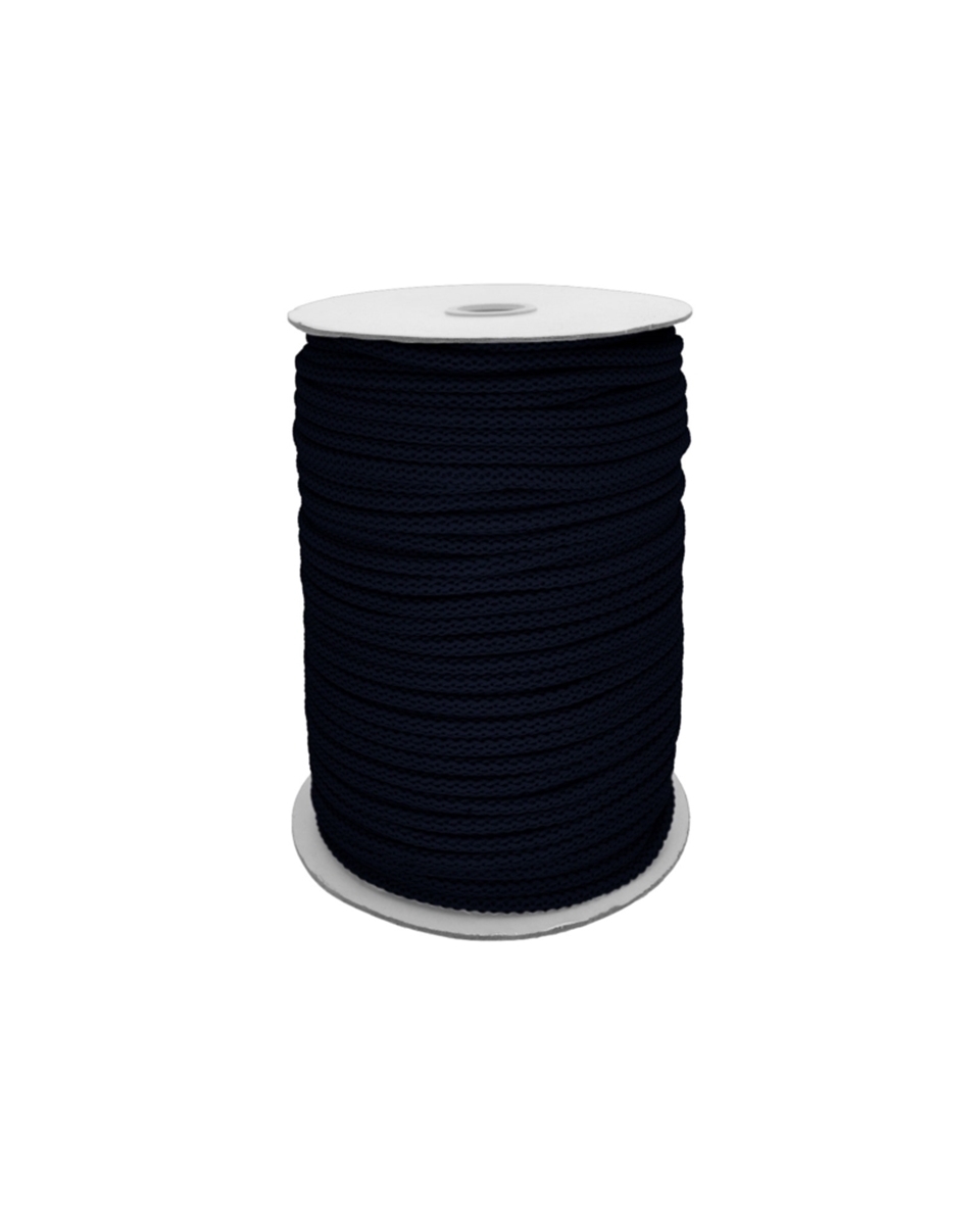 Polyester cord 6 mm navy blue (058)