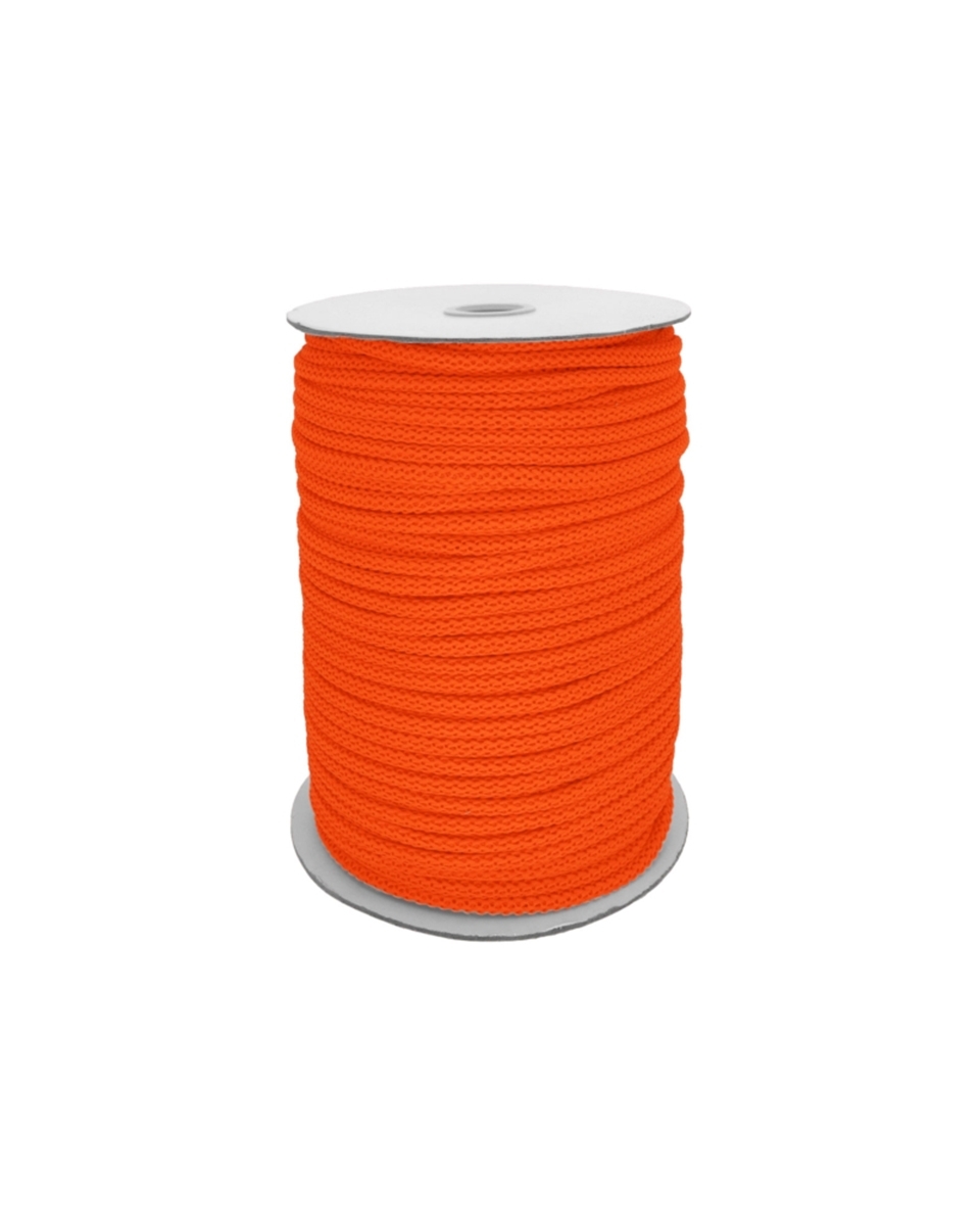 Polyester cord 6 mm orange neon (1002)