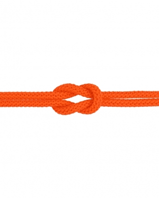 Sznurek poliestrowy 6 mm (1002) neon pomarańczowy