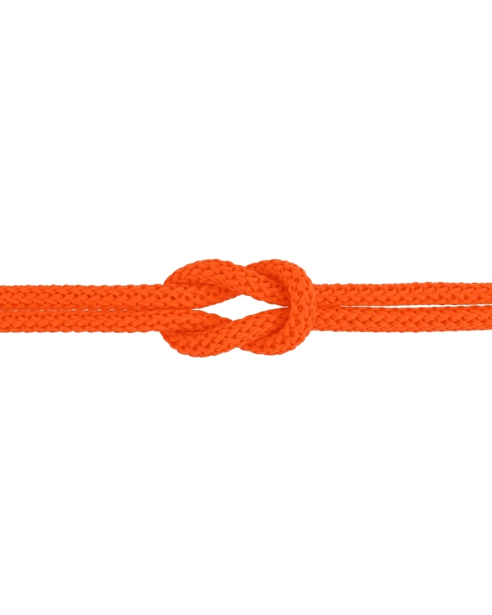 Polyesterová šňůra 6 mm oranžový neon (1002)