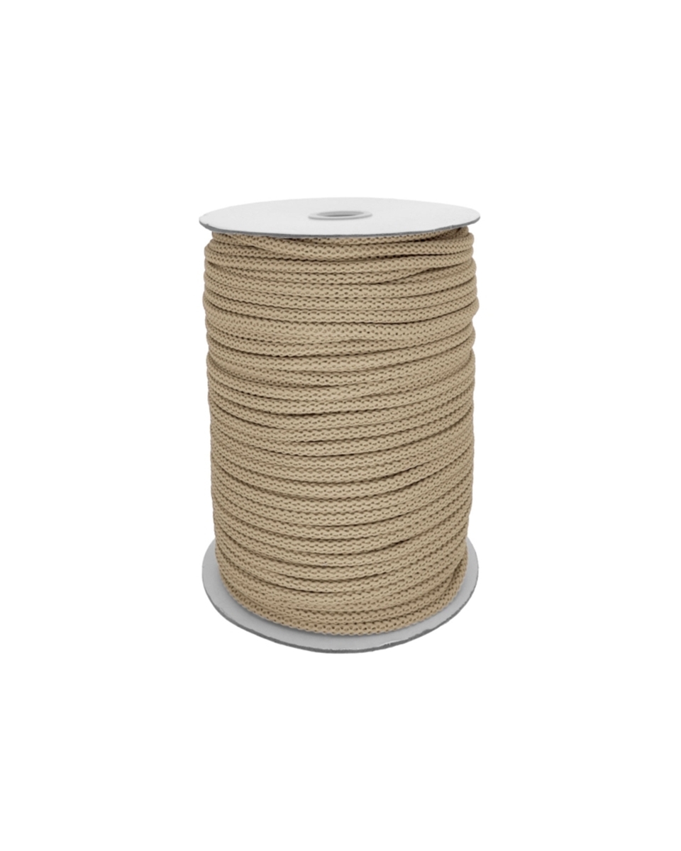 Polyester cord 6 mm golden beige (101)