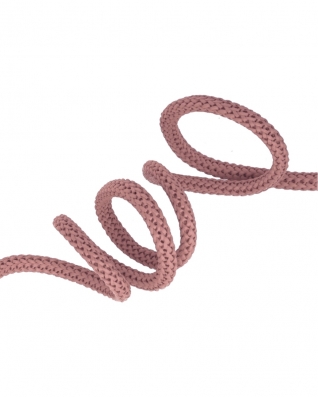 Polyester cord 6 mm dark dirty pink (221)