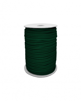 Polyester cord 6 mm bottle green (295)